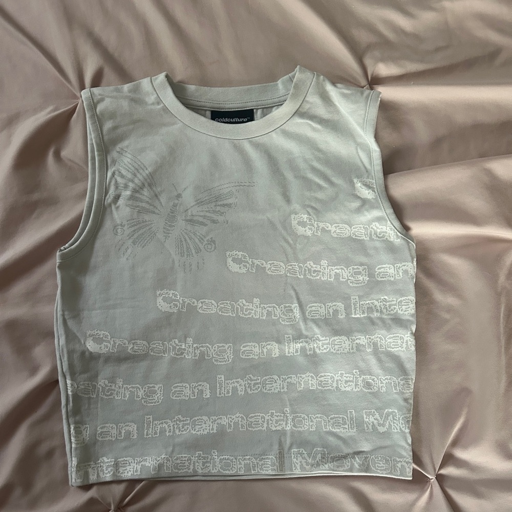 Cold Culture Sleeveless Crop Top